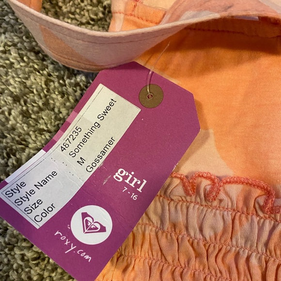 Roxy Girls Sz M Top - Picture 2 of 5